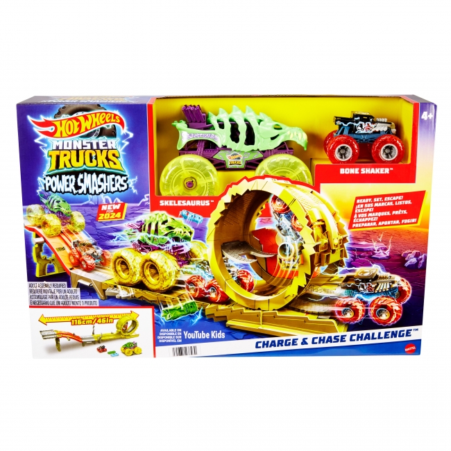 HOT WHEELS Monster Truck Skelesaurus Stridsbana