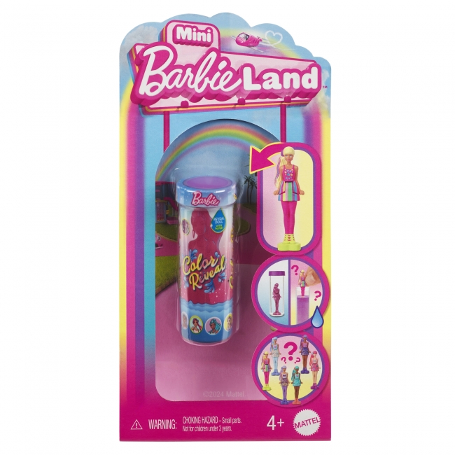 BARBIE Mini Barbirland Color Reveal Överraskningsdockor