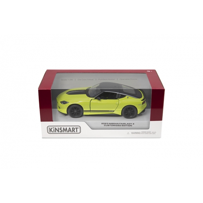 KINSMART Formgjuten modell 2023 Nissan Fairlady Z, scale 1:38