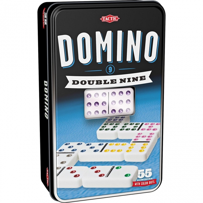 TACTIC Brädspel Domino Double 9