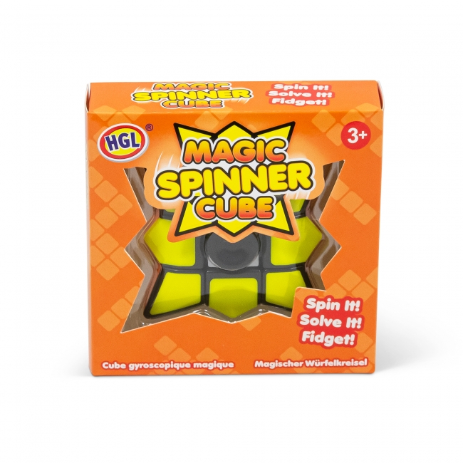 Magic spinner cube för pulsspel