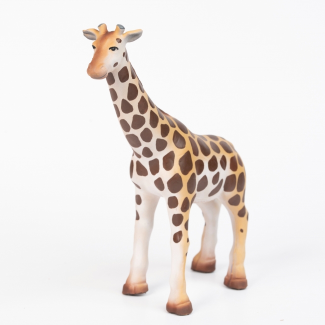 Rubber best sale giraffe toy