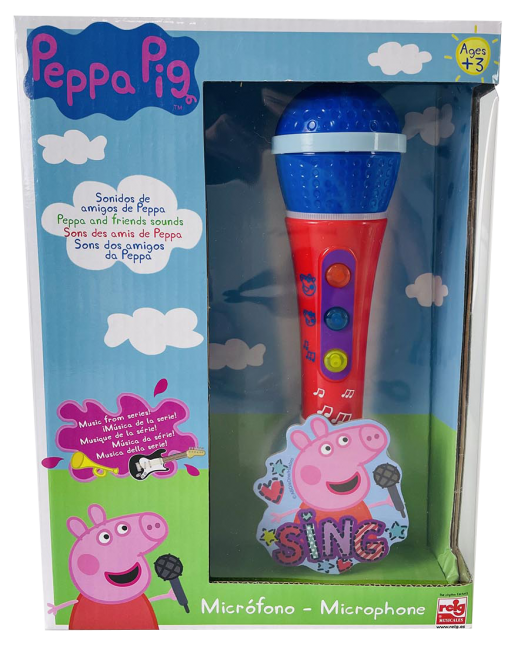 Peppa pig sales keyboard and microphone