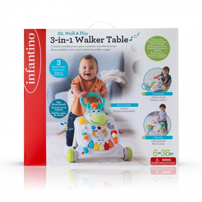 Baby walking table online