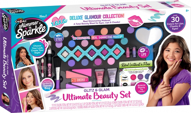 CRA-Z-ART Shimmer ‘n Sparkle Glitz & Glam Ultimate Beauty | XS Leksaker