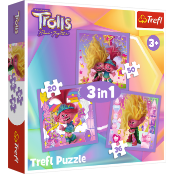 TREFL SPIDER-MAN Puzzle 3 in 1 set, XS Leksaker