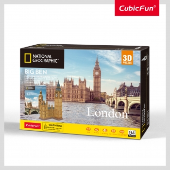 Ravensburger Mini Big Ben 54 Piece 3D Puzzle for Kids and Adults -11246 -  Great for Any Birthday, Holiday, or Special Occasion