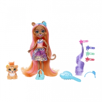 Mattel Enchantimals Beach Playset with Cameo Crab Doll (6in), 2 Animal  Friend Figures & Crab Pool
